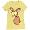 zombie bunny Ladies Fitted T-Shirt