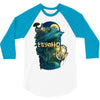 totoro 3/4 Sleeve Shirt