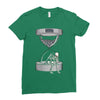 please wait Ladies Fitted T-Shirt