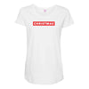 christmas hypebeast Maternity Scoop Neck T-shirt