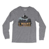 I Want To Leave Long Sleeve Shirts