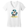 save the galaxy Women's V-Neck T-Shirt