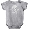 rock skull Baby Onesie