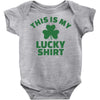 this is my lucky shirt Baby Onesie