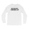 deplorable american Long Sleeve Shirts