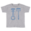 sketch of piston Toddler T-shirt