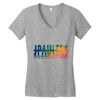 jake paulers colorful Women's V-Neck T-Shirt
