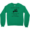 motorbike i don't snore biker's biker Crewneck Sweatshirt