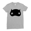 black owl Ladies Fitted T-Shirt