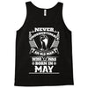 Never Underestimate Old Man Who Was Born May Tank Top