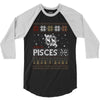 santa pisces christmas ugly t shirts 3/4 Sleeve Shirt