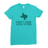 don't mess with tetris Ladies Fitted T-Shirt