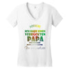 verruckter papa Women's V-Neck T-Shirt