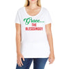 grace the blesssingg!! Ladies Curvy T-Shirt