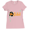 say no to scurvy Ladies Fitted T-Shirt