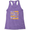 i cant hear anything youre saying Racerback Tank