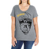 horror werewolf Ladies Curvy T-Shirt