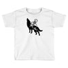 Wolf And Human Toddler T-shirt