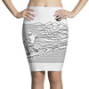 surf line Pencil Skirts