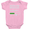 installing muscles please wait Baby Onesie