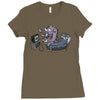monster found something better Ladies Fitted T-Shirt