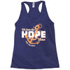 We Have This Hope As an Anchor Uterine-Endometrial Cancer Awareness Racerback Tank