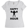 happy hour Women's Triblend Scoop T-shirt