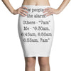 alarm Pencil Skirts