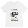 It is Not Just A Hobby It is My Escape From Reality V-Neck Tee