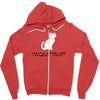 trick or treat Zipper Hoodie