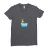 Jumping See Ladies Fitted T-Shirt