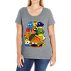 dq value menu Ladies Curvy T-Shirt