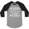 They Call Me Grandpa Because Partner in the Crime Makes Me Sound Like 3/4 Sleeve Shirt