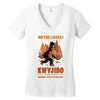 kwyjibo Women's V-Neck T-Shirt