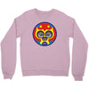 lucha libre    yellow Crewneck Sweatshirt