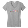 30 Seconds To Mars Signs Women's V-Neck T-Shirt