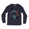 us flag 2 Long Sleeve Shirts