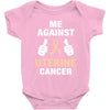 Me Against Uterine Cancer Baby Bodysuit