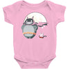 totoro super hero Baby Onesie