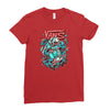 off the wall Ladies Fitted T-Shirt