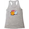 treat yo self Racerback Tank