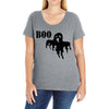 boo (3) Ladies Curvy T-Shirt