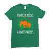 pumpkin kisses Ladies Fitted T-Shirt