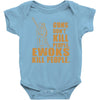 kill people funny Baby Onesie