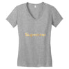 gold premium Women's V-Neck T-Shirt