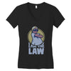 baby cop Women's V-Neck T-Shirt