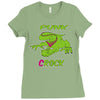 punk crock Ladies Fitted T-Shirt