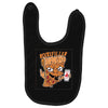 pizzaa monster Baby Bibs
