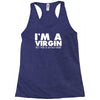 i'm a virgin but this is an old shirt Racerback Tank
