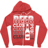 Beer Club Pub Zipper Hoodie